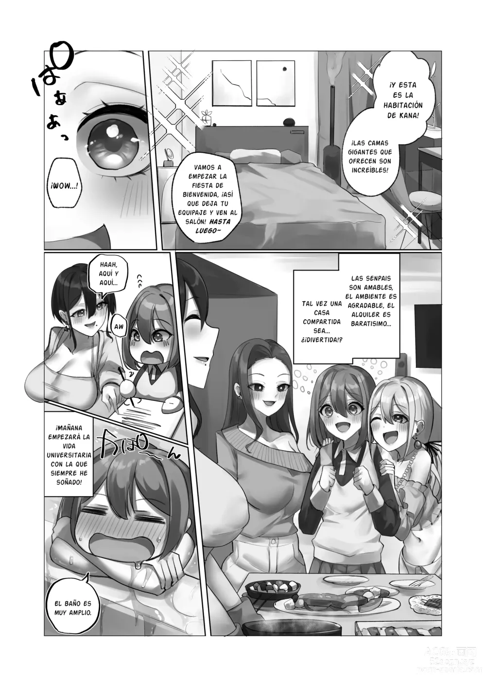 Page 5 of doujinshi Youkoso Share House e