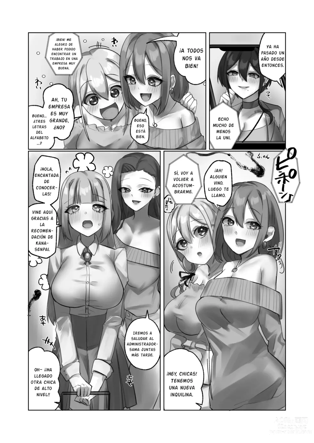 Page 44 of doujinshi Youkoso Share House e