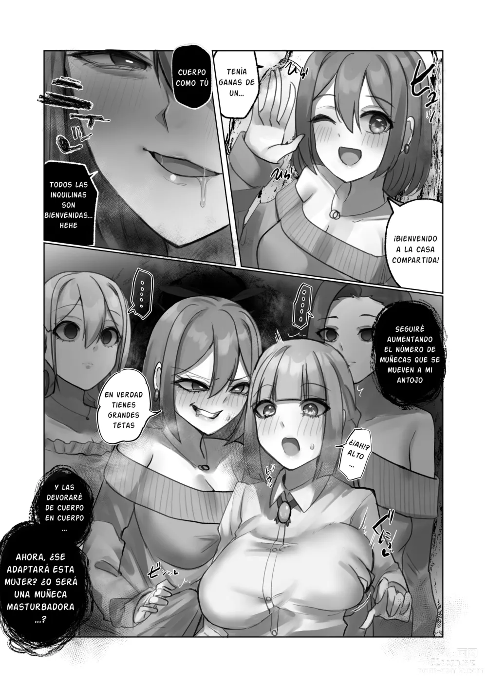 Page 45 of doujinshi Youkoso Share House e