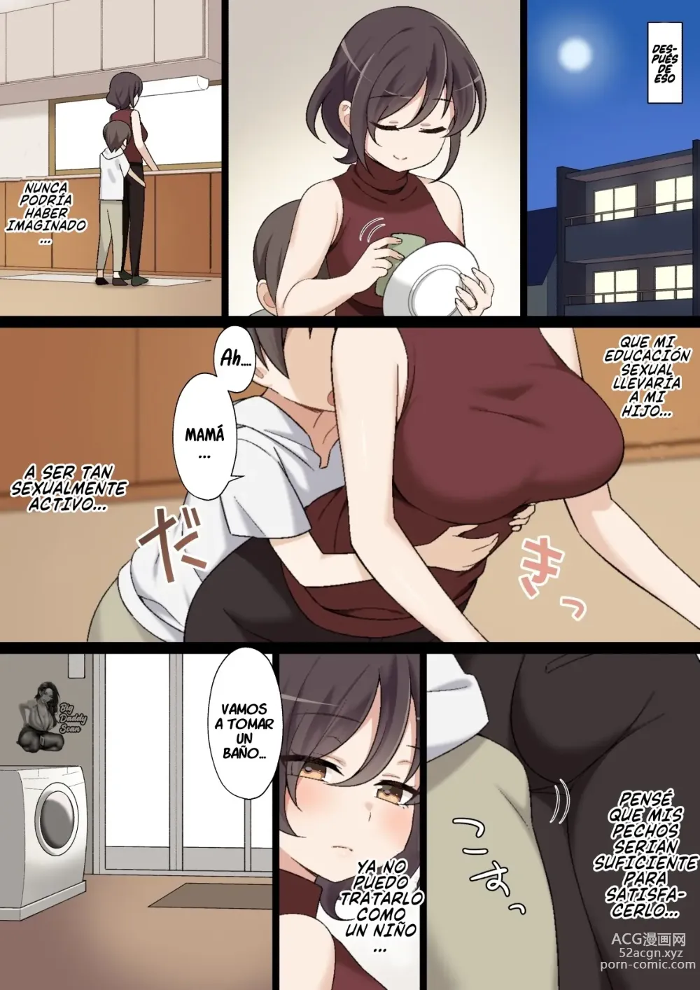 Page 12 of doujinshi Mi Primera Experiencia Sexual Con Mamá