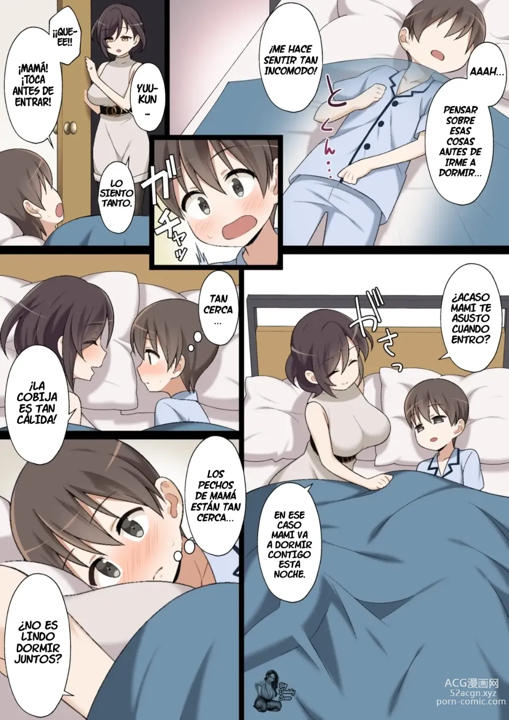 Page 4 of doujinshi Mi Primera Experiencia Sexual Con Mamá