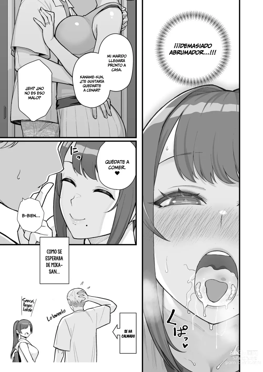 Page 27 of doujinshi Un Libro Sobre Visitar La Casa De Una Mujer Casada A Plena Luz Del Día