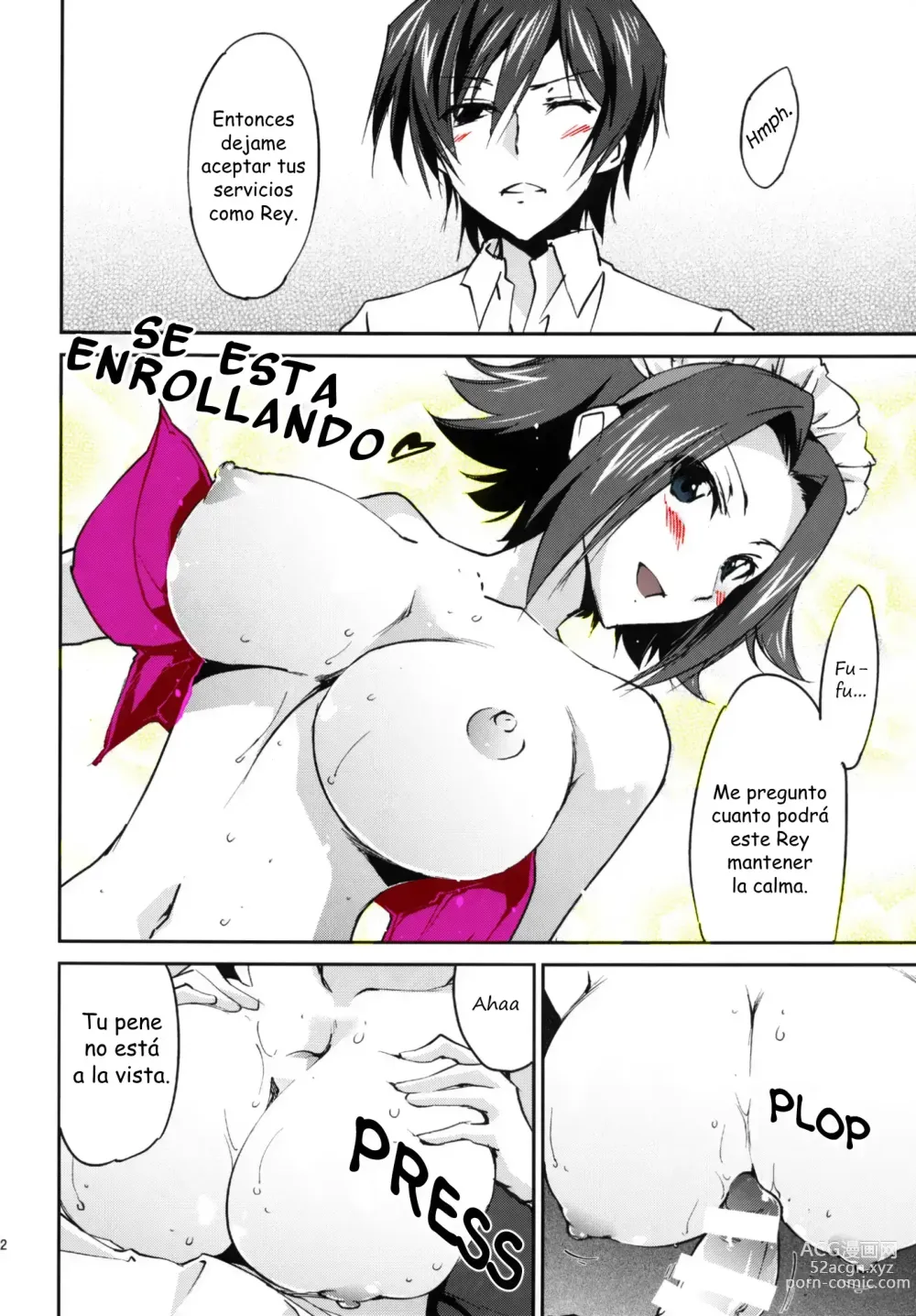 Page 14 of doujinshi Gohoushi Kallen-chan