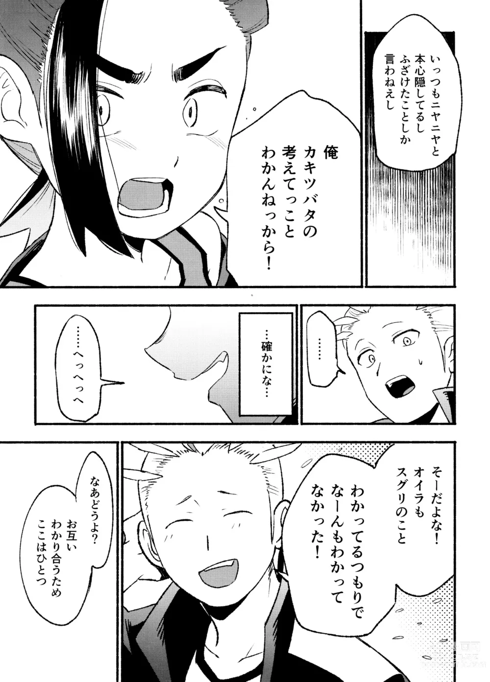 Page 19 of doujinshi Kenka Sureba Wakari aeru n janee no?