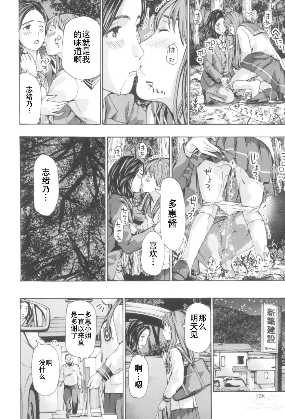 Page 156 of manga Oheso no Shita ga, Atsuinda