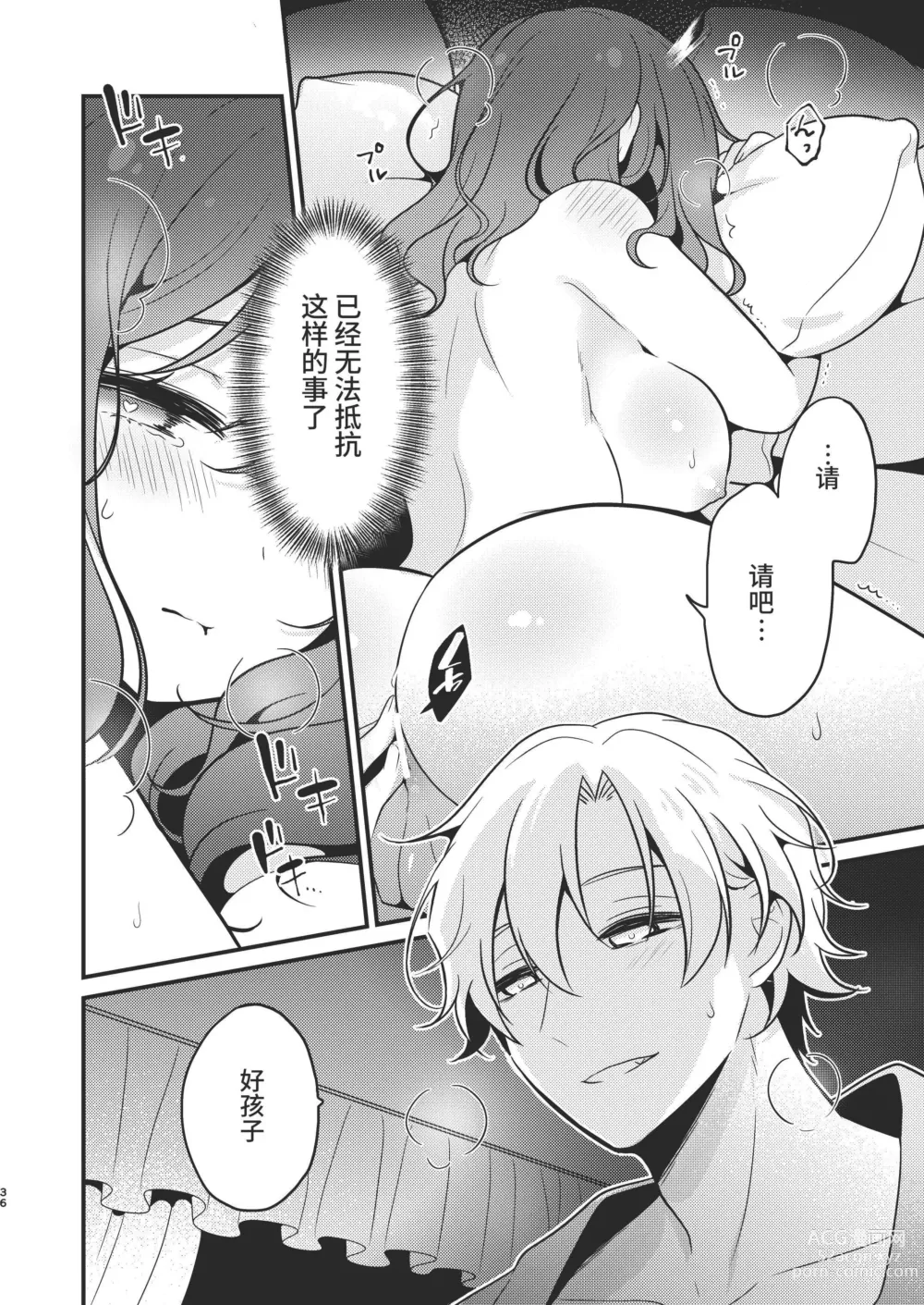 Page 36 of doujinshi Tenseisaki no fianse ha netorare zokusei mochideshita