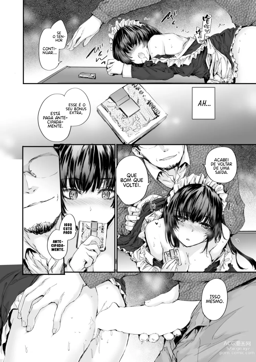 Page 12 of manga Haken Maid no Tomotaka-san