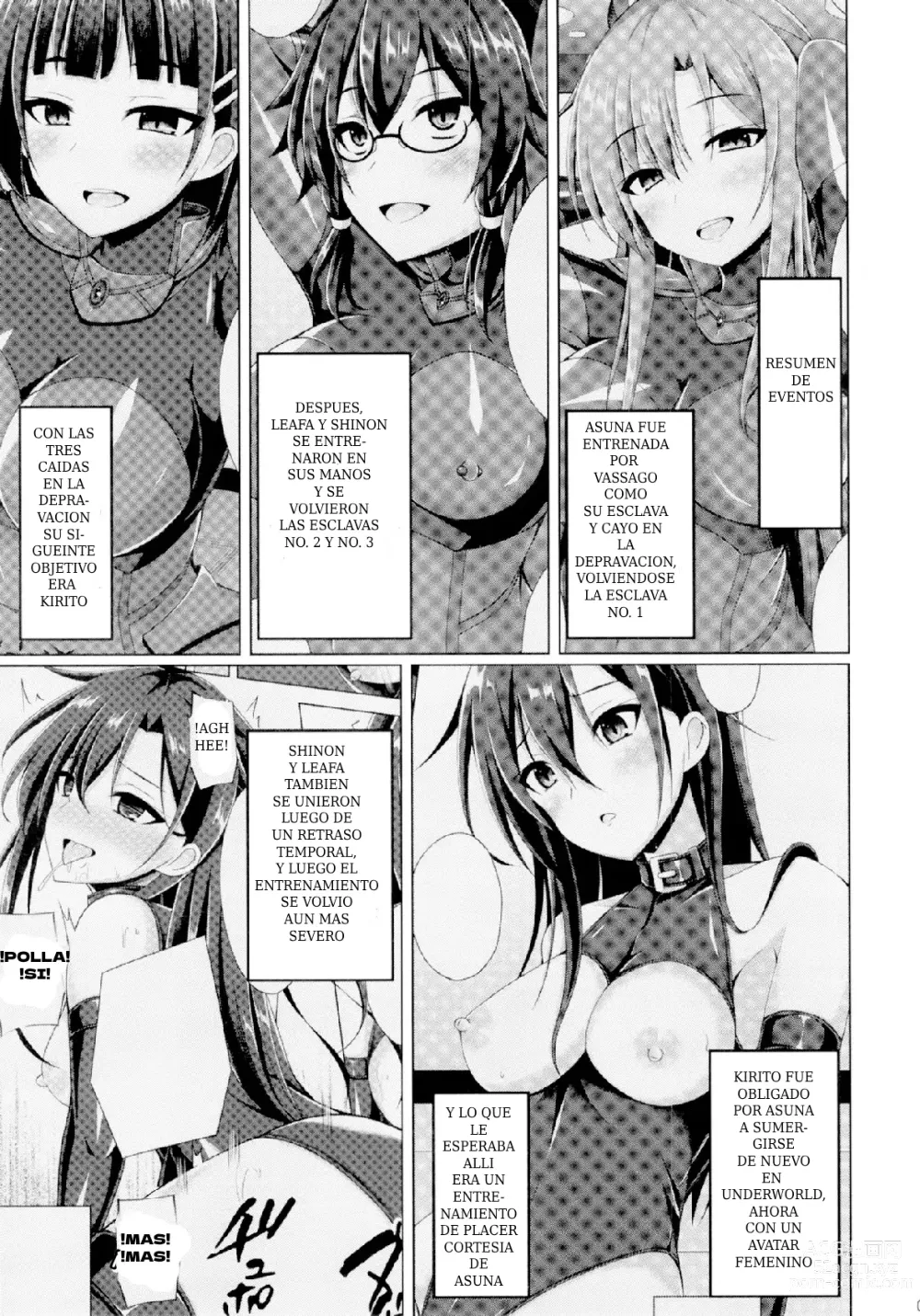 Page 2 of doujinshi Kanojo-tachi no Nichijou wa Mou Modoranai...