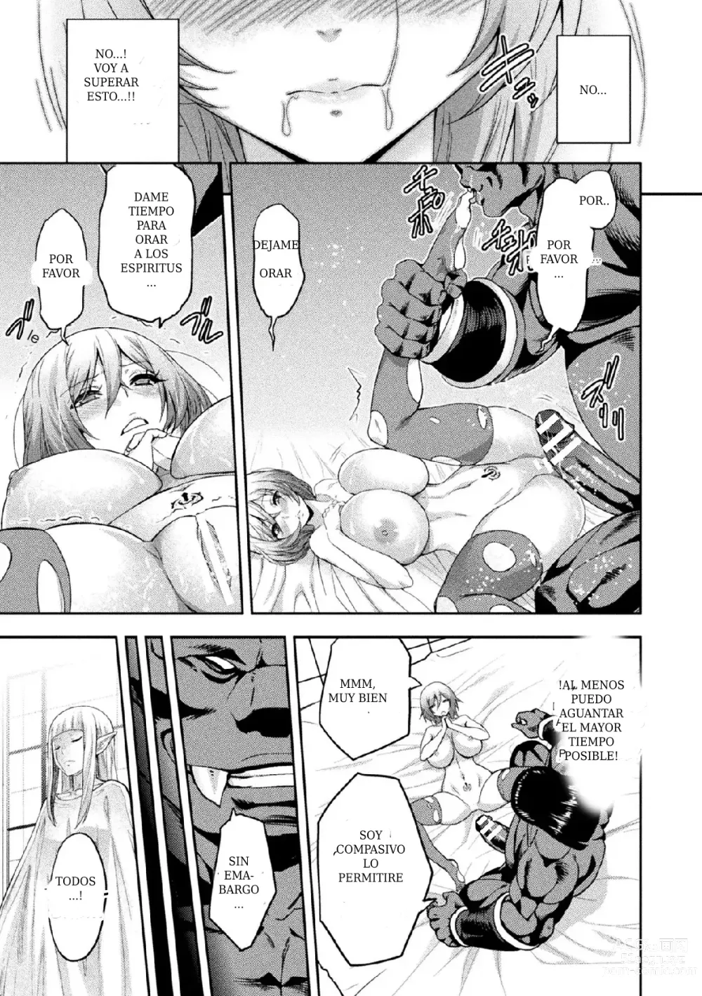 Page 8 of manga ERONA 2 Orc no Inmon ni Modaeshi Miko no Nare no Hate Niwa Zecchou Kitou