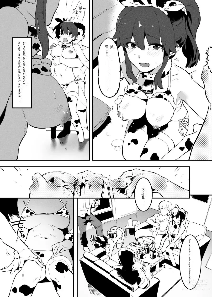 Page 9 of doujinshi Ushi no Onee-san