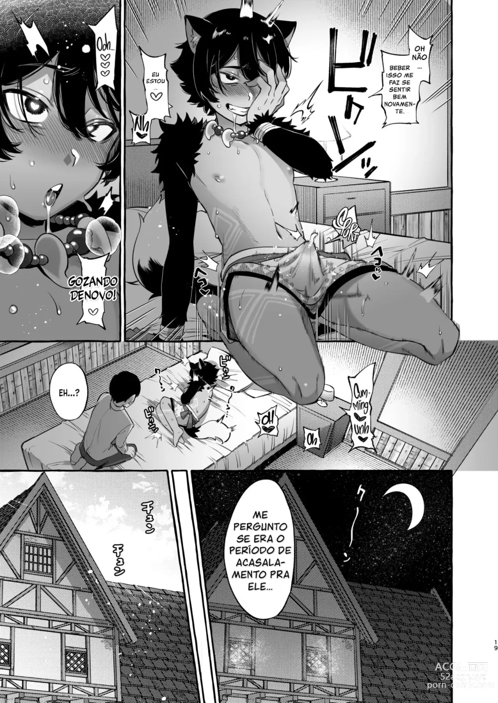 Page 20 of doujinshi Isekai Teni Shite Mazoku Shota ni Tanetsuke Shitara Mechakucha Natsukareta.