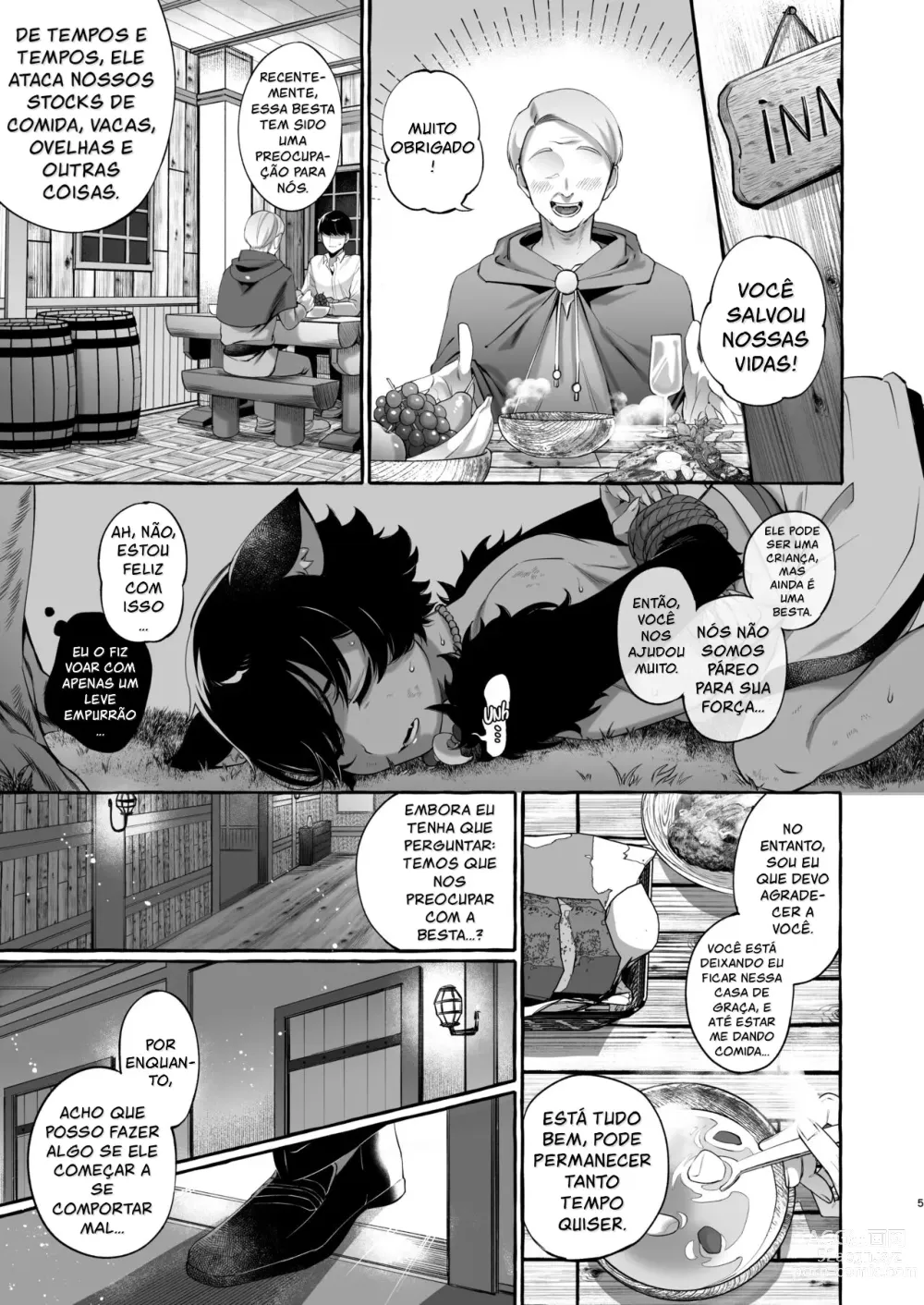 Page 6 of doujinshi Isekai Teni Shite Mazoku Shota ni Tanetsuke Shitara Mechakucha Natsukareta.