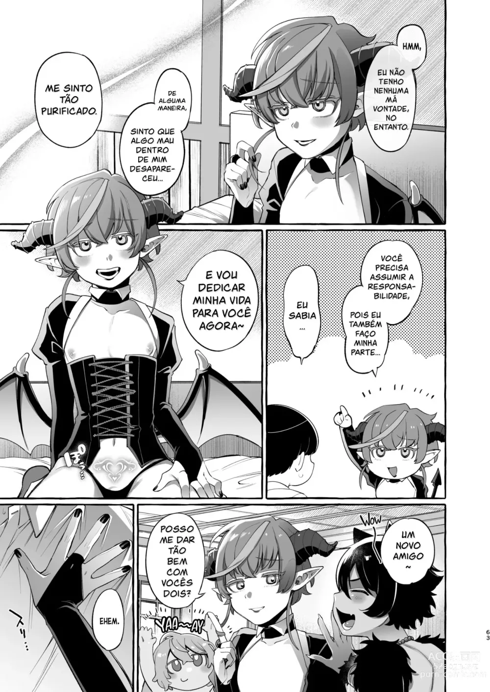 Page 64 of doujinshi Isekai Teni Shite Mazoku Shota ni Tanetsuke Shitara Mechakucha Natsukareta.