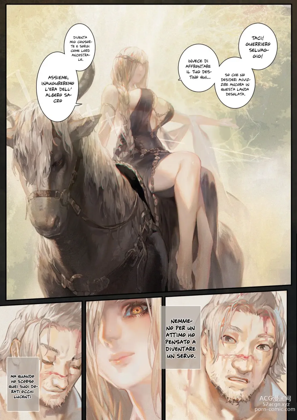 Page 3 of doujinshi Alla base dell' albero sacro