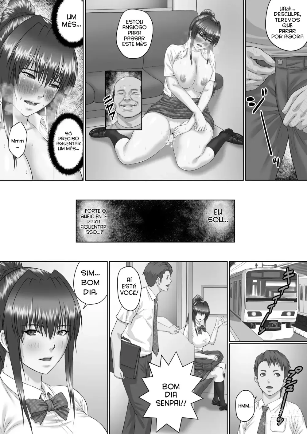 Page 30 of doujinshi Nakadashi Oji-san ni Nerawareta Mesu wa Nigeru Koto ga Dekinai ~Senaga Saki Hen Vol. 2~