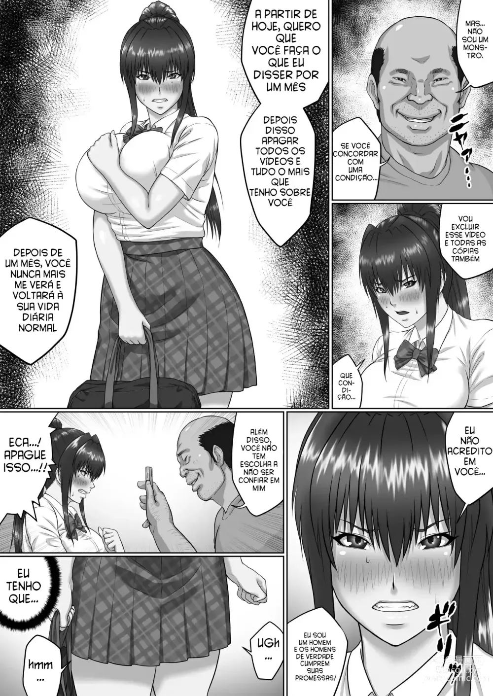 Page 5 of doujinshi Nakadashi Oji-san ni Nerawareta Mesu wa Nigeru Koto ga Dekinai ~Senaga Saki Hen Vol. 2~