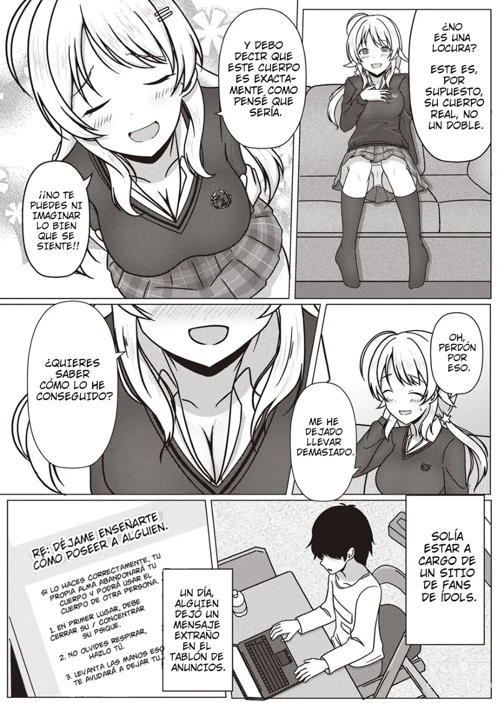 Page 2 of doujinshi Una Entrevista