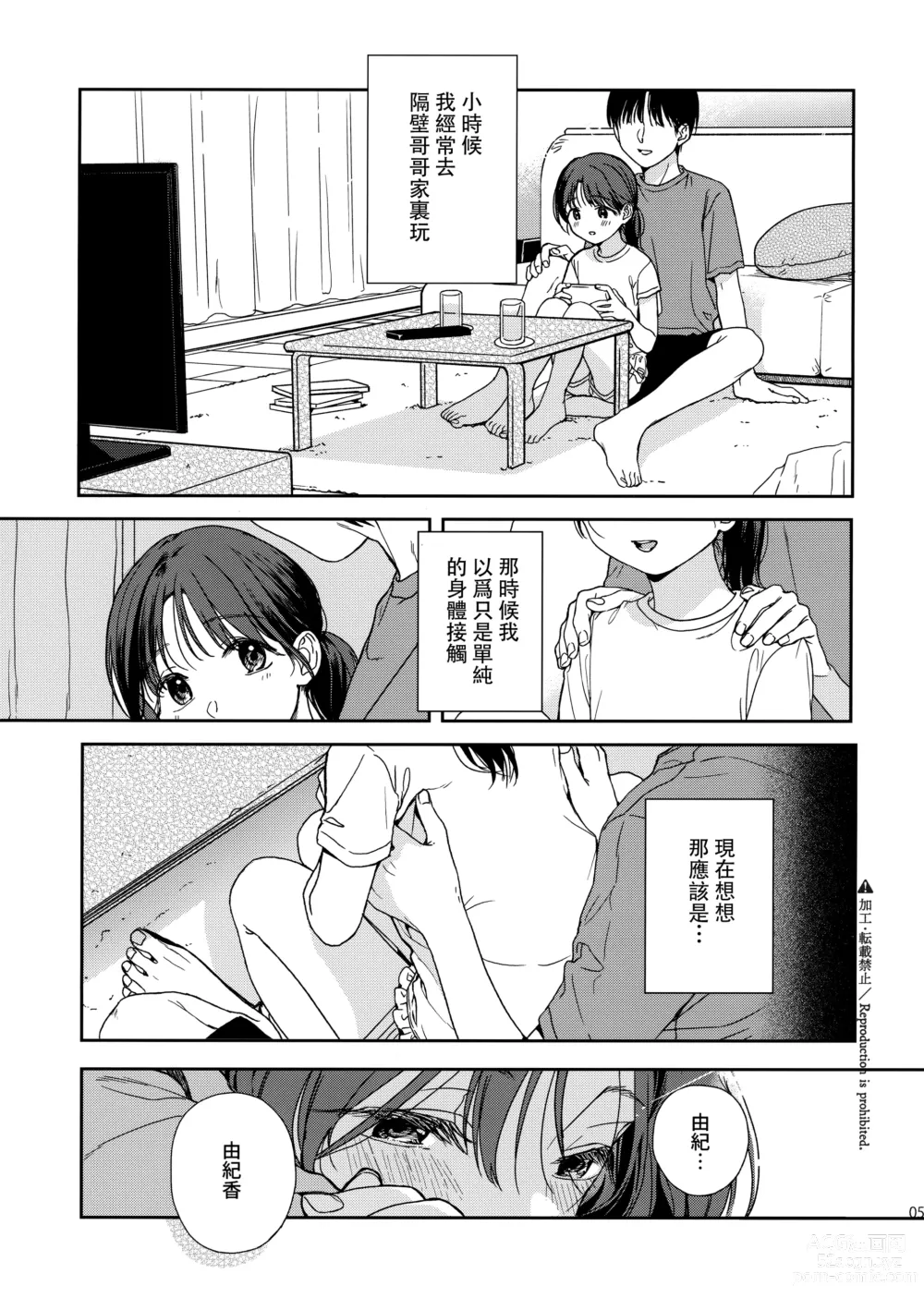 Page 4 of doujinshi Karisome no Hito