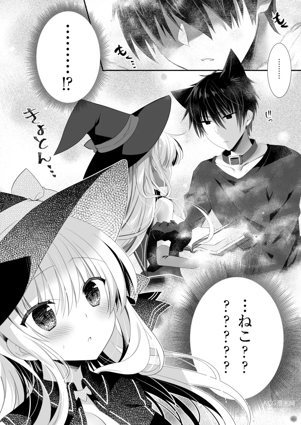 Page 5 of doujinshi Ponkotsu Majo to Ijiwaru na Neko. -Shoukan Shita Tsukaima ga Iu Koto o Kiite Kuremasen!-