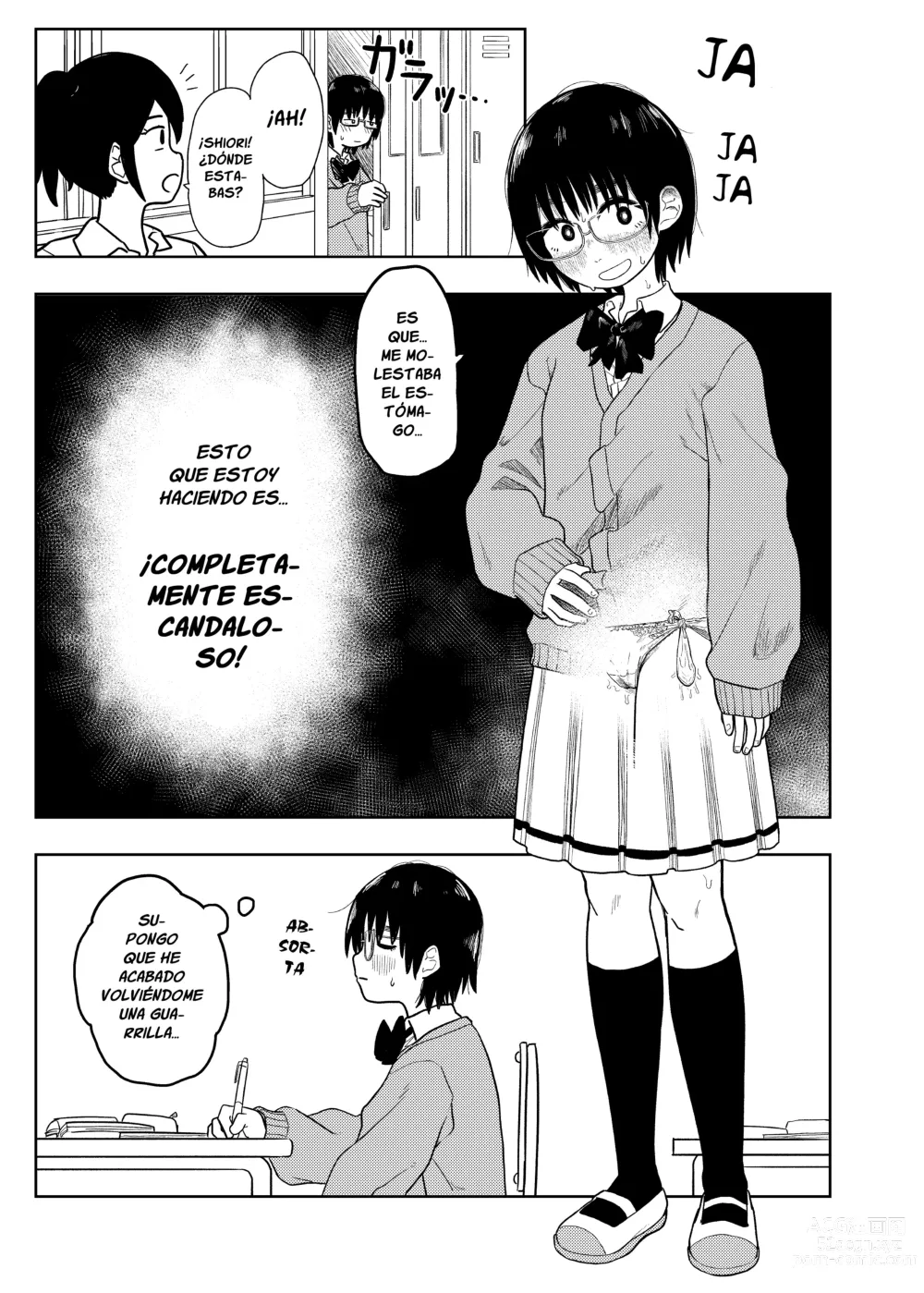 Page 4 of doujinshi Shiori, al salir de clase