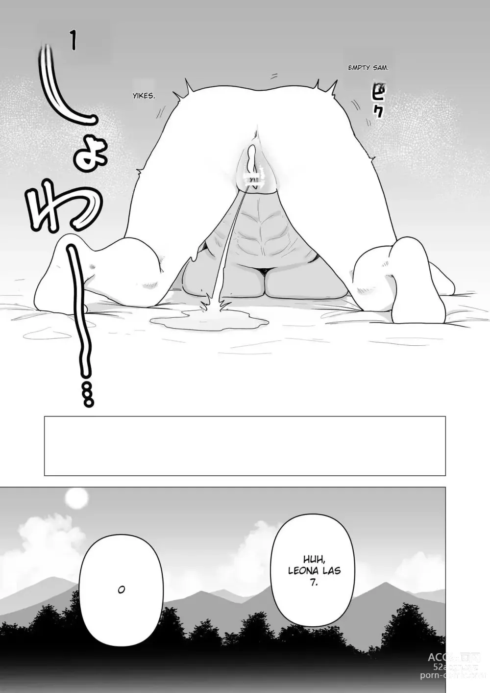 Page 27 of doujinshi Tank Onna Kishi wa Dakaretai.