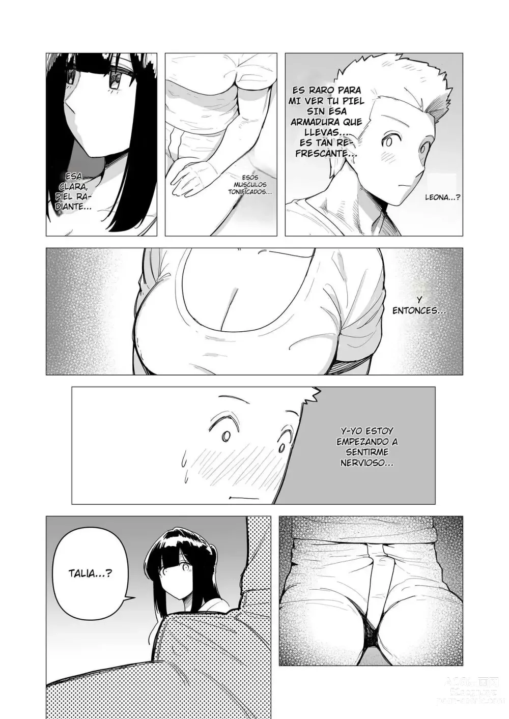 Page 9 of doujinshi Tank Onna Kishi wa Dakaretai.