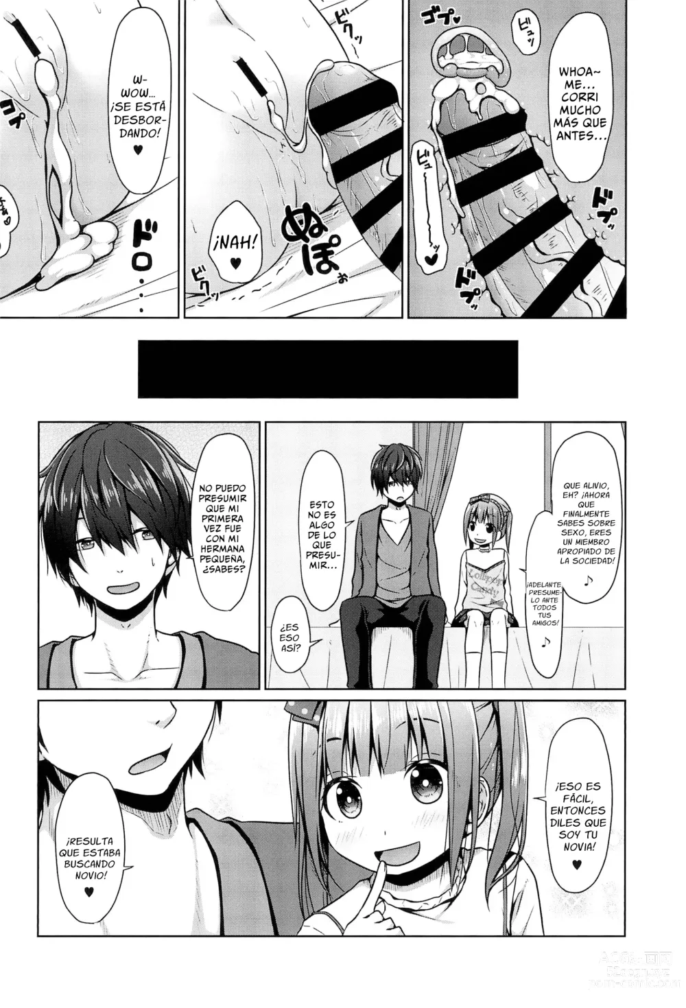 Page 24 of doujinshi Como el Hermano Mayor es un Lolicon, Su Hermanita Decidió Quitarle su Virginidad