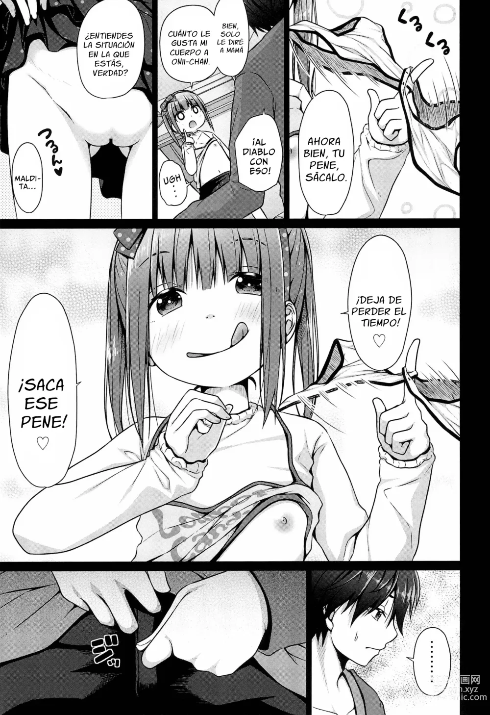 Page 9 of doujinshi Como el Hermano Mayor es un Lolicon, Su Hermanita Decidió Quitarle su Virginidad