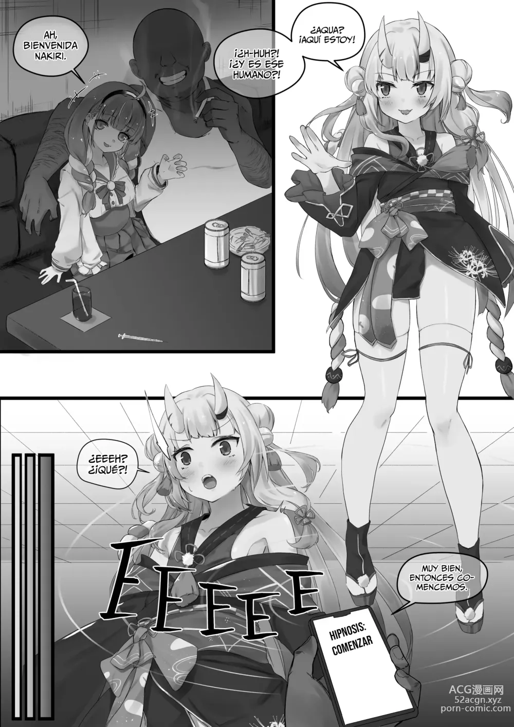 Page 1 of doujinshi Saimin Aym (decensored)