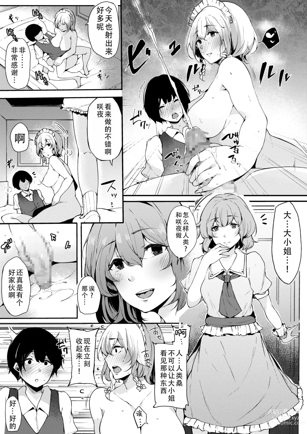 Page 11 of doujinshi 被红魔馆的魔女捡到的我