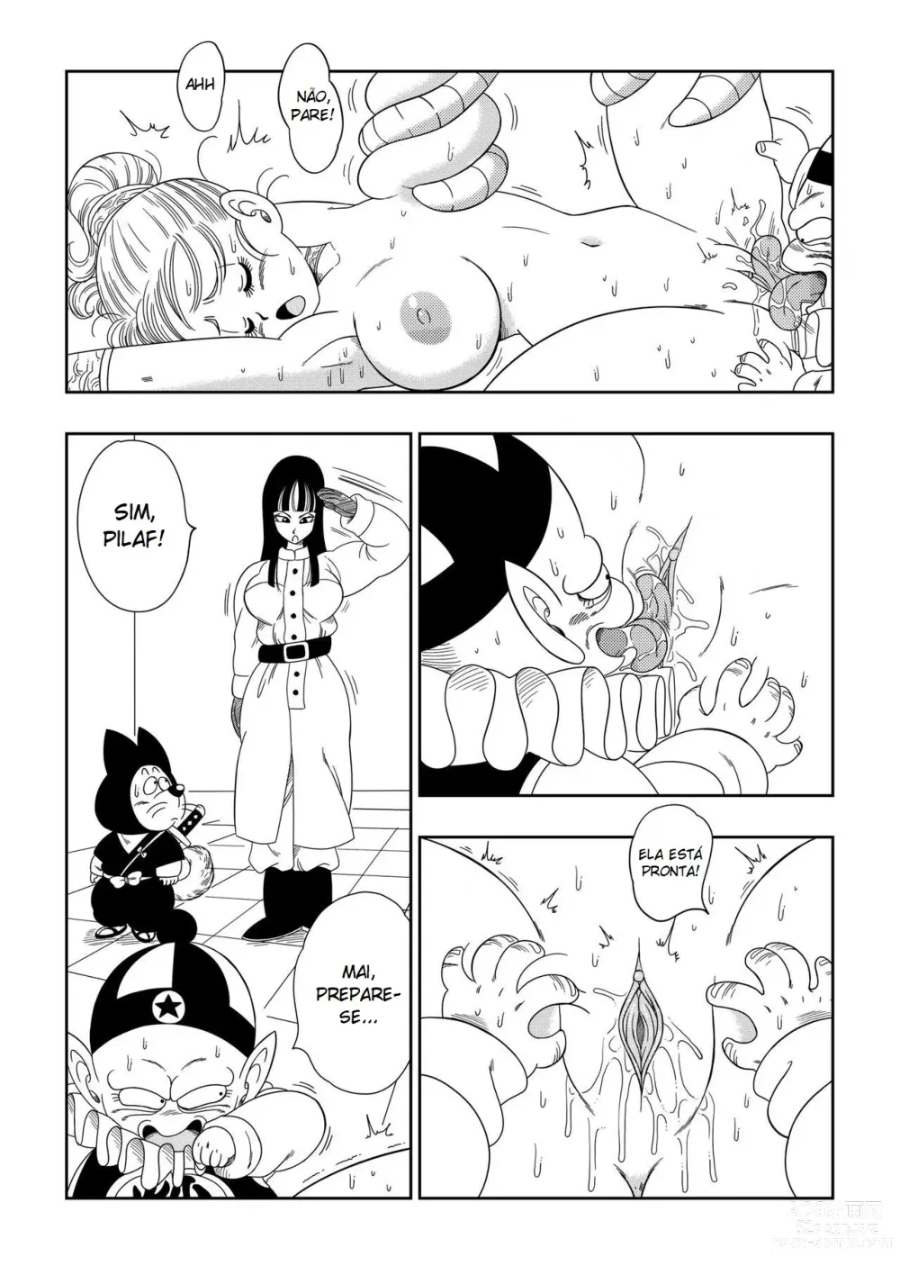 Page 7 of doujinshi Dagon Ball - Punição no Castelo de Pilaf