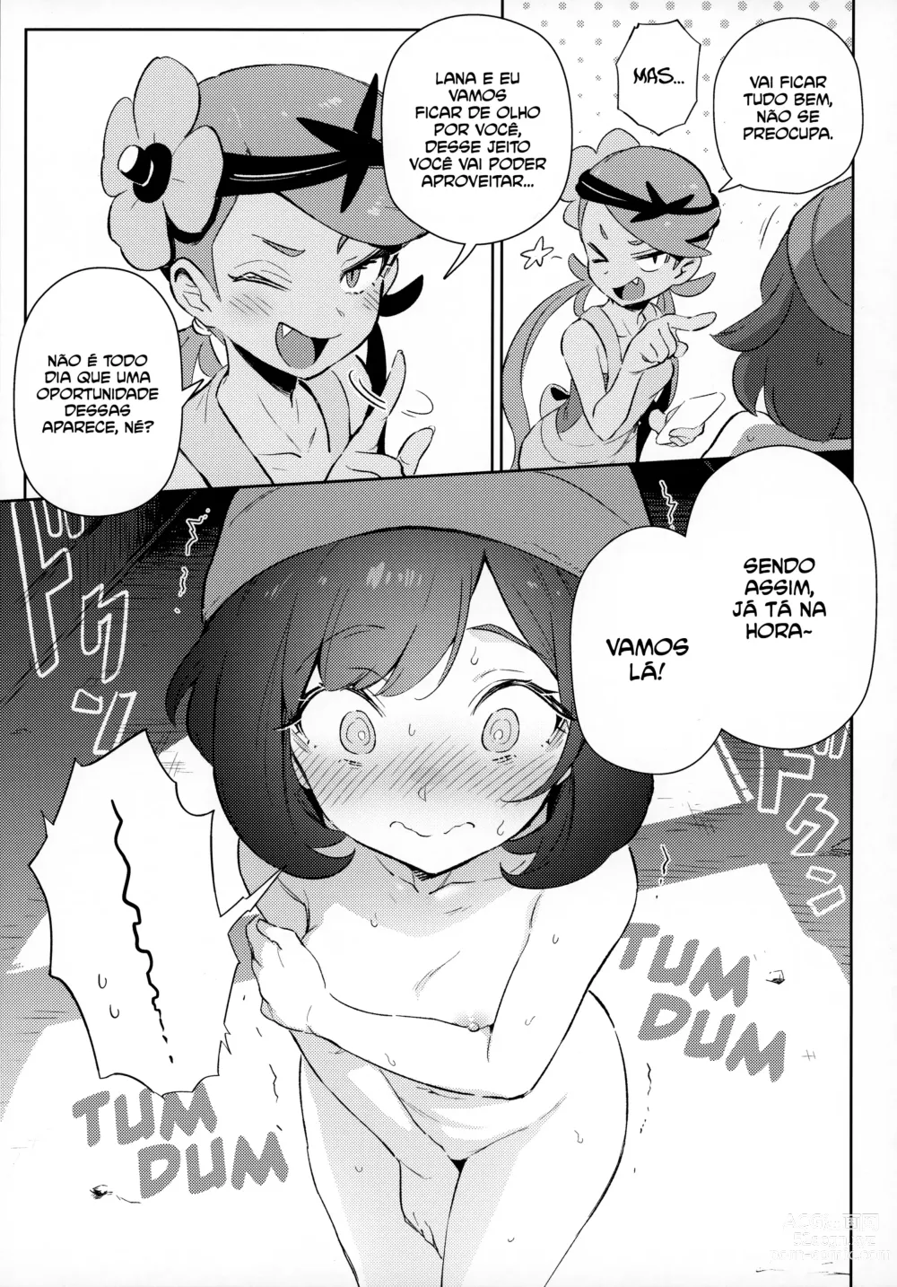 Page 7 of doujinshi A aventura secreta das garotas