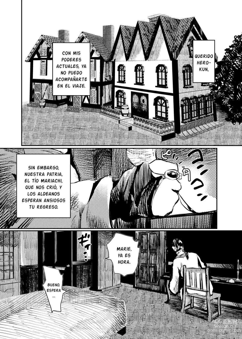 Page 3 of doujinshi Marie to, Saimin Netorare Mura.