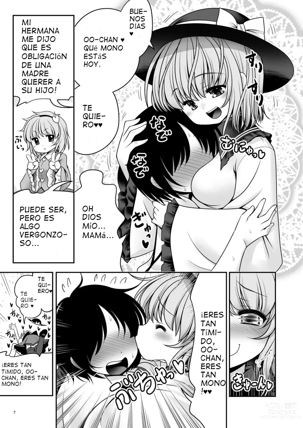 Page 7 of doujinshi Koishi Mama to no Hatsujou Seiyoku Seikatsu