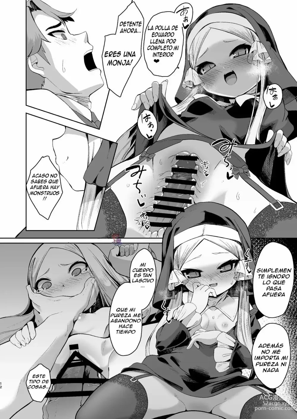 Page 12 of doujinshi Blasphemy to God