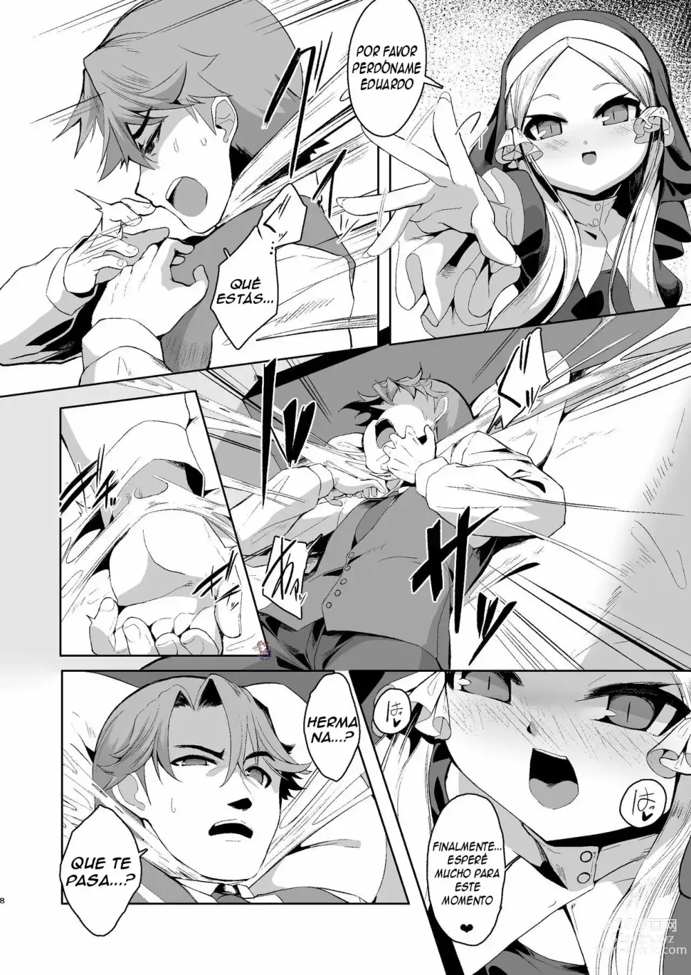 Page 8 of doujinshi Blasphemy to God