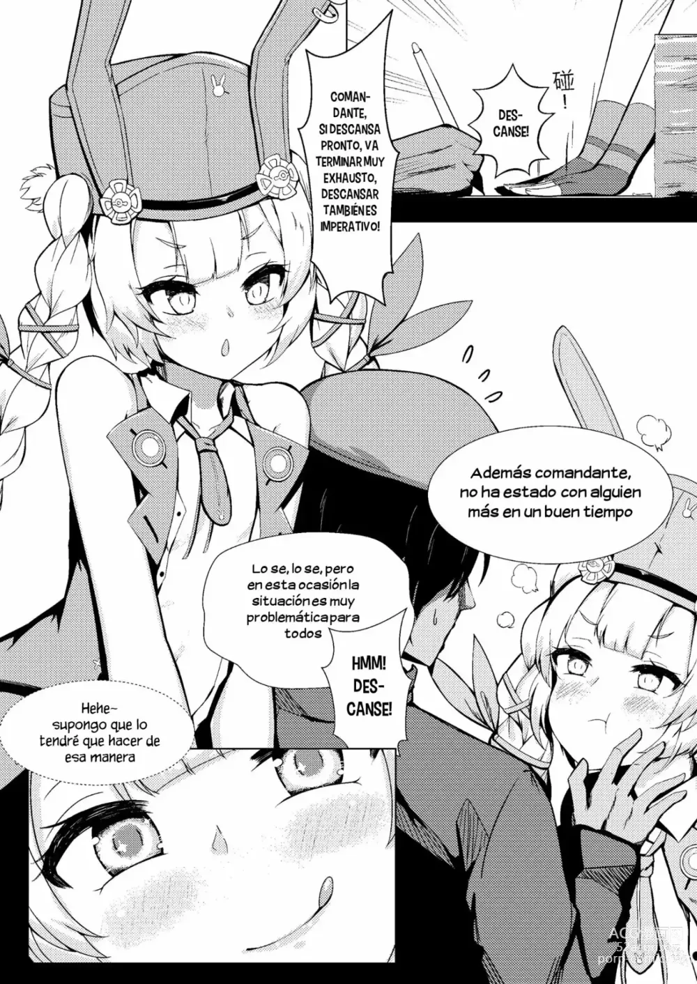 Page 4 of doujinshi Rest with SR-3MP