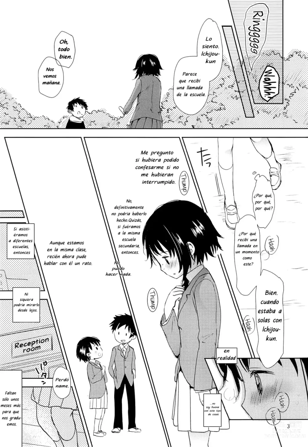 Page 2 of doujinshi How Kosaki Onodera Passed her Exam.