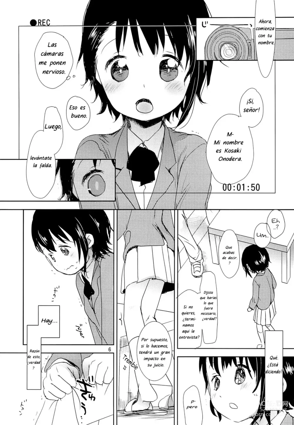 Page 5 of doujinshi How Kosaki Onodera Passed her Exam.