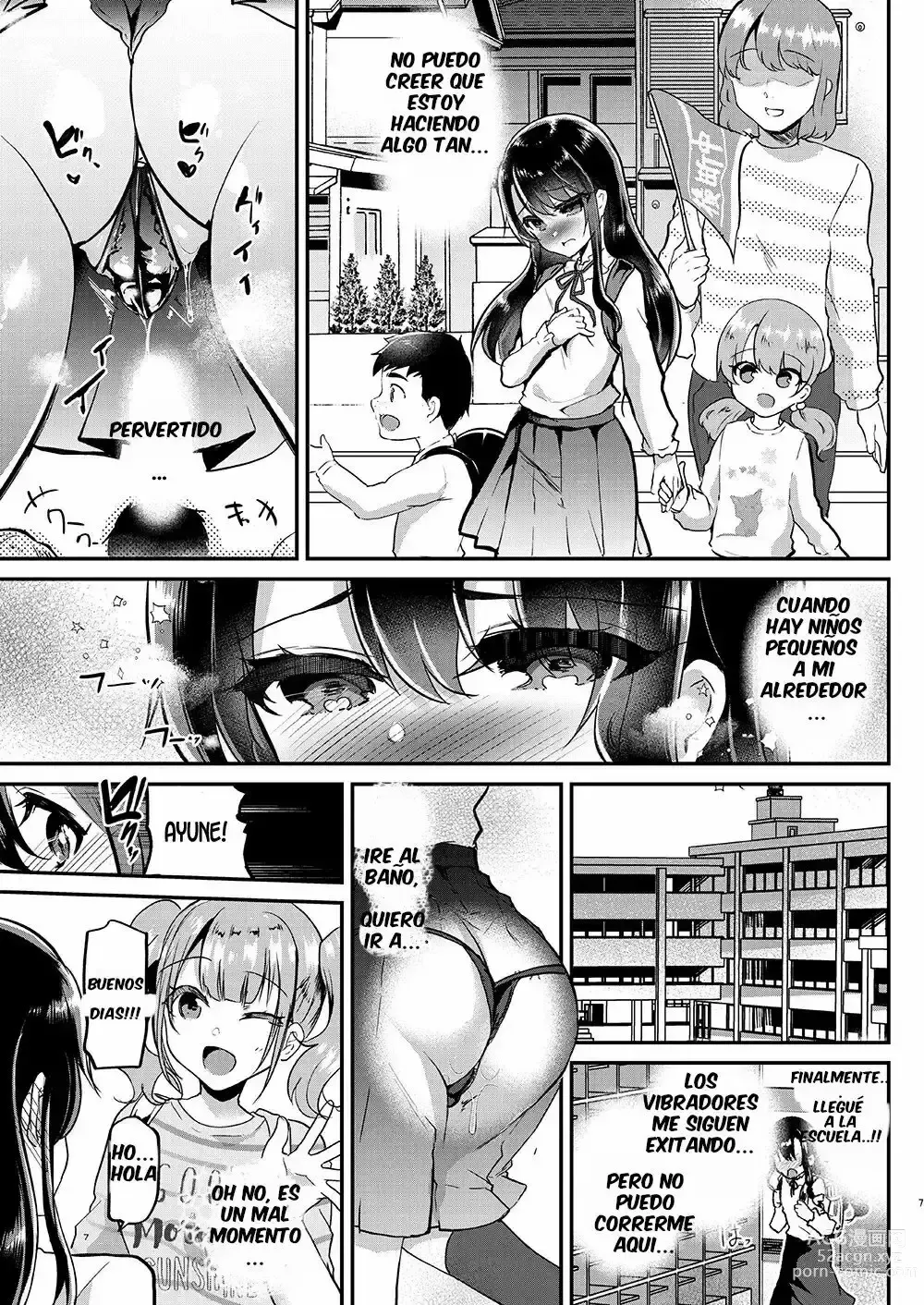 Page 8 of doujinshi Ayune-chan Choukyou Nisshi Vol. 3 -Gakkou Ecchi Hen-