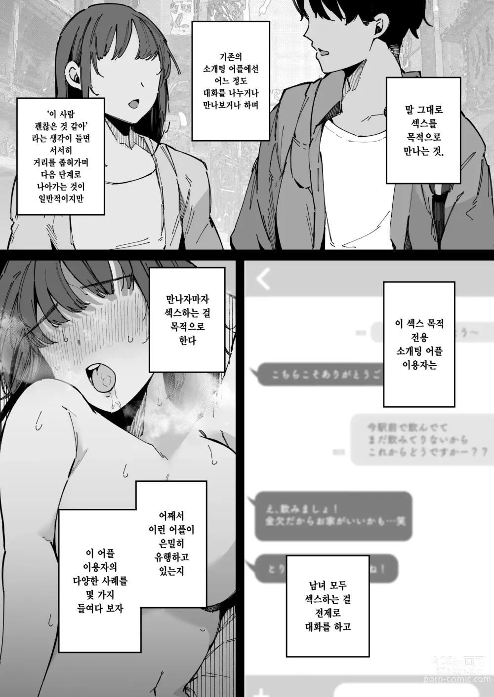 Page 3 of doujinshi 섹스 목적 전용 소개팅 어플