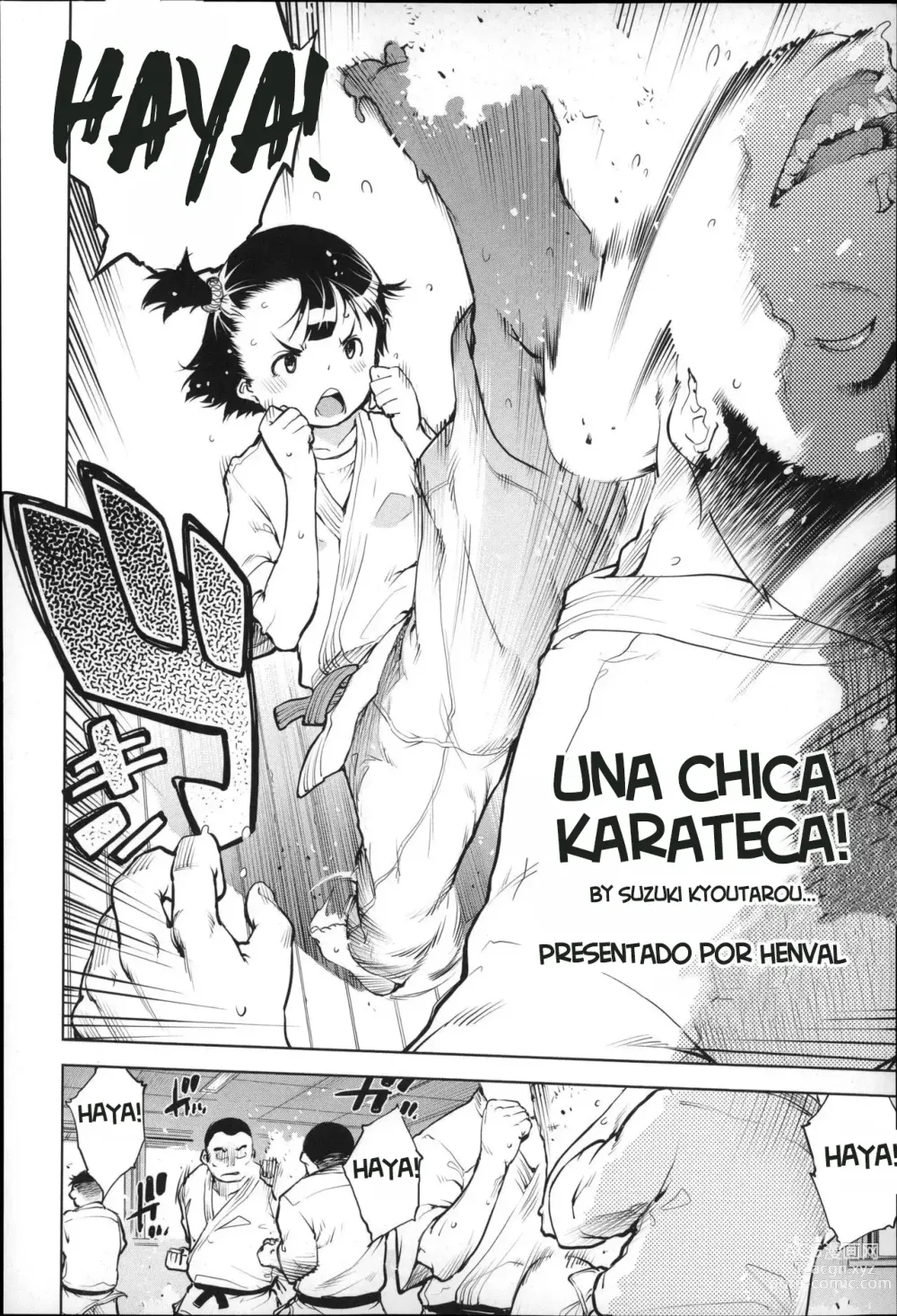 Page 2 of manga Una Chica Karateka