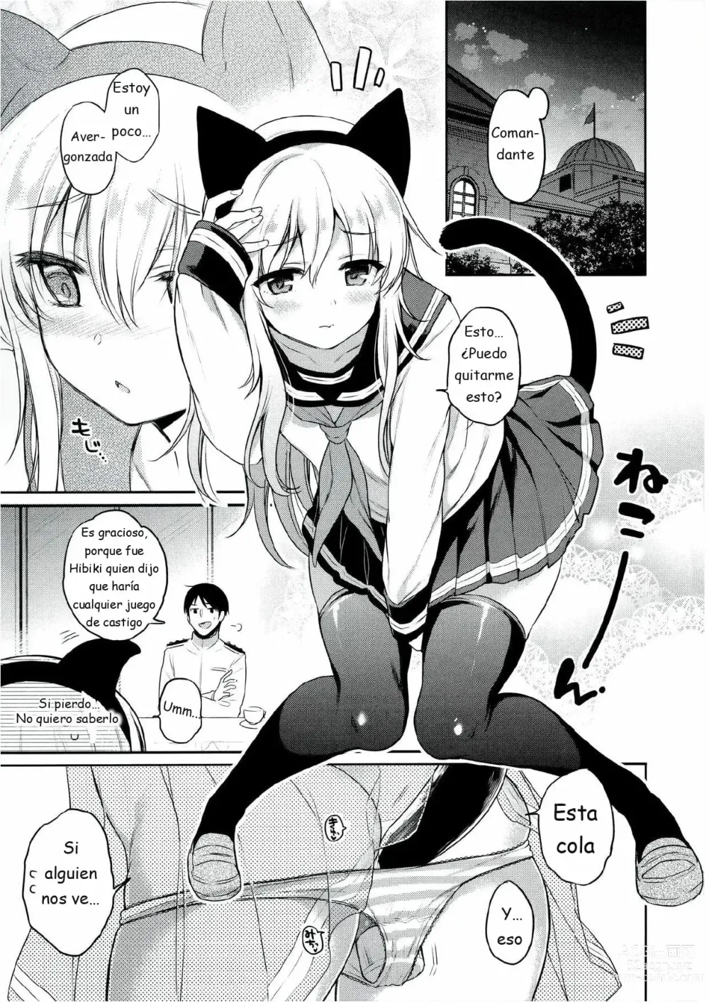 Page 4 of doujinshi Hibiki-chan x Batsu Game