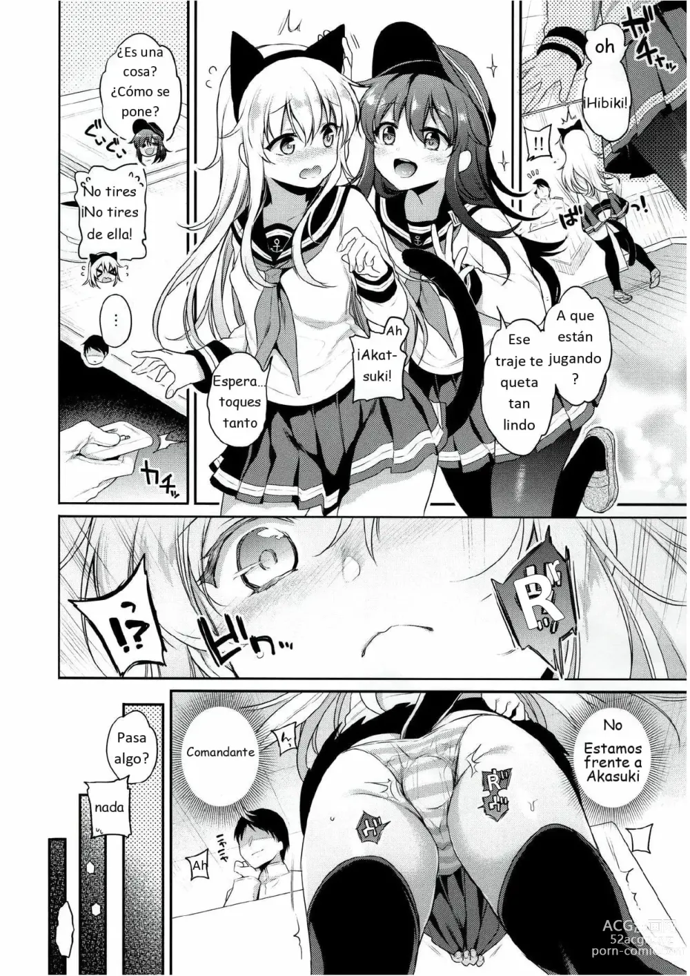 Page 5 of doujinshi Hibiki-chan x Batsu Game