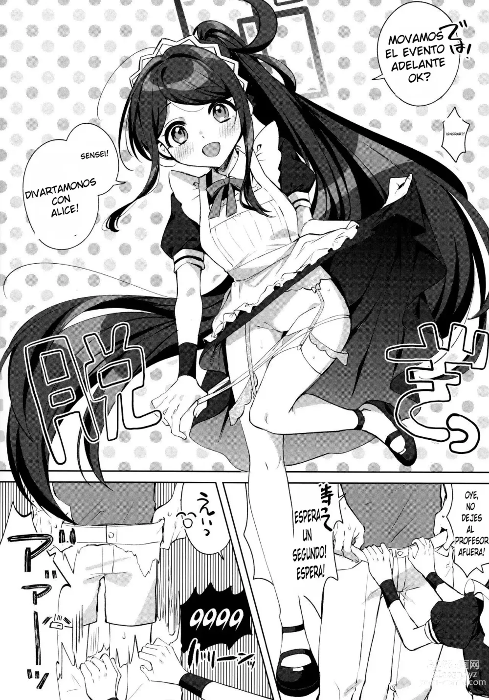 Page 7 of doujinshi Alice, Sensei Route ni Totsunyuu desu!