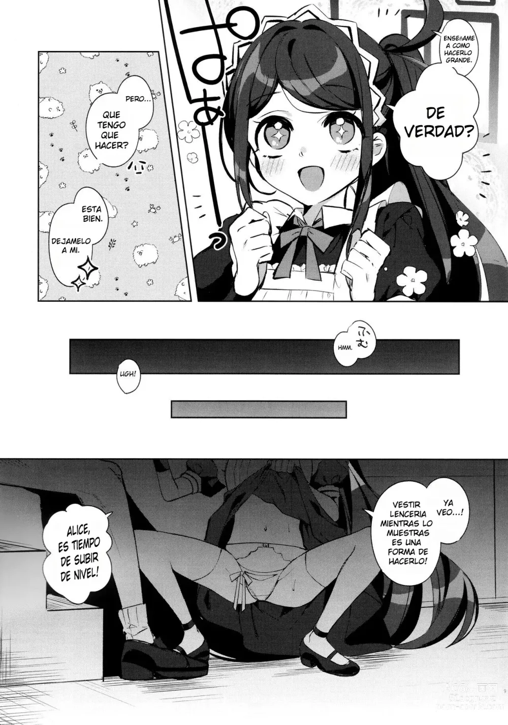 Page 10 of doujinshi Alice, Sensei Route ni Totsunyuu desu!