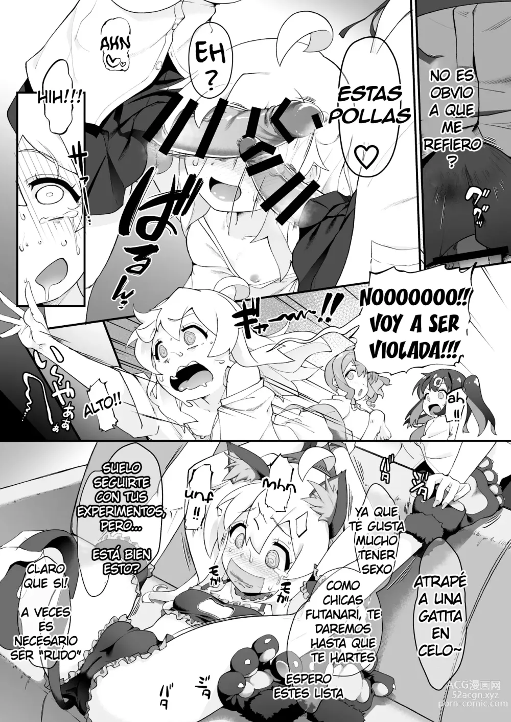 Page 4 of doujinshi Onii-chan se Volvio una Puta, Asi que lo Vamos a Castigar