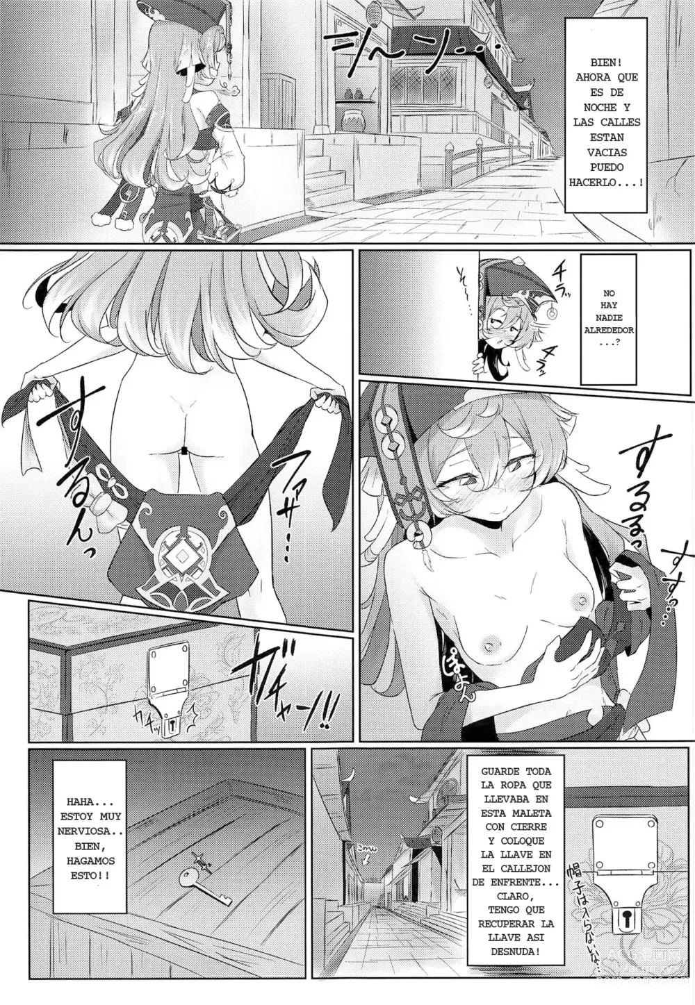 Page 6 of doujinshi Exposición al Aire Libre va Contra las Reglas