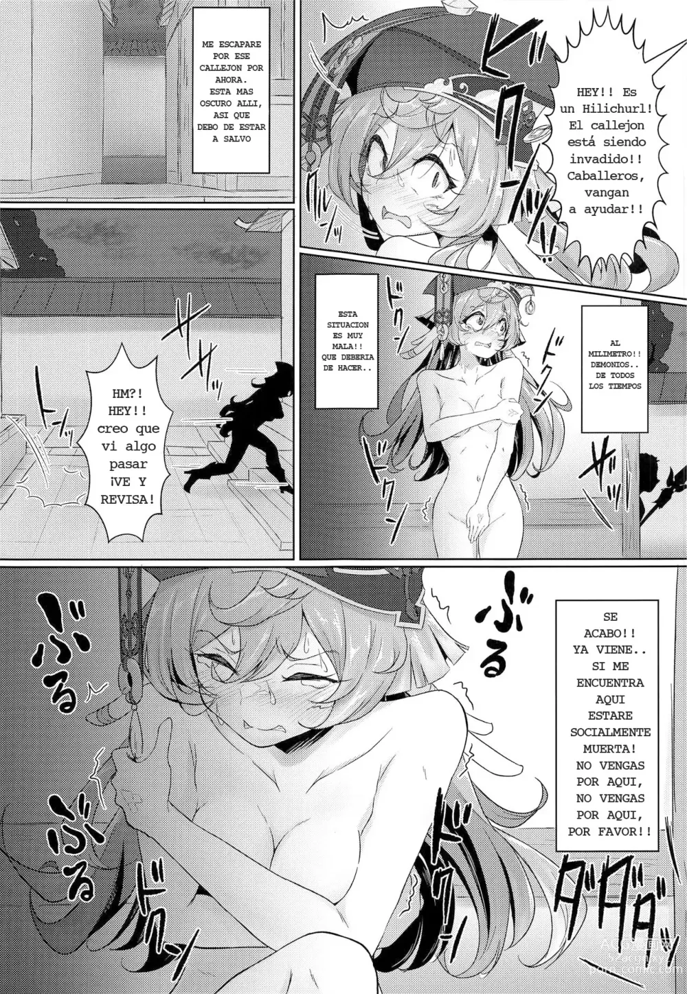 Page 8 of doujinshi Exposición al Aire Libre va Contra las Reglas