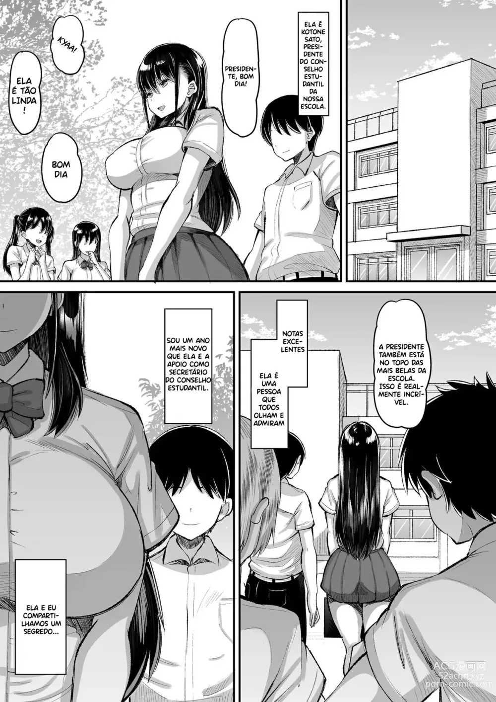 Page 3 of doujinshi Kichiku Kyoushi ni Otosareta Boku no Seitokaichou